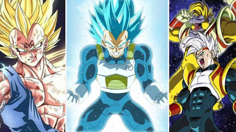 Dragon Ball Las 9 Mejores Transformaciones De Vegeta 